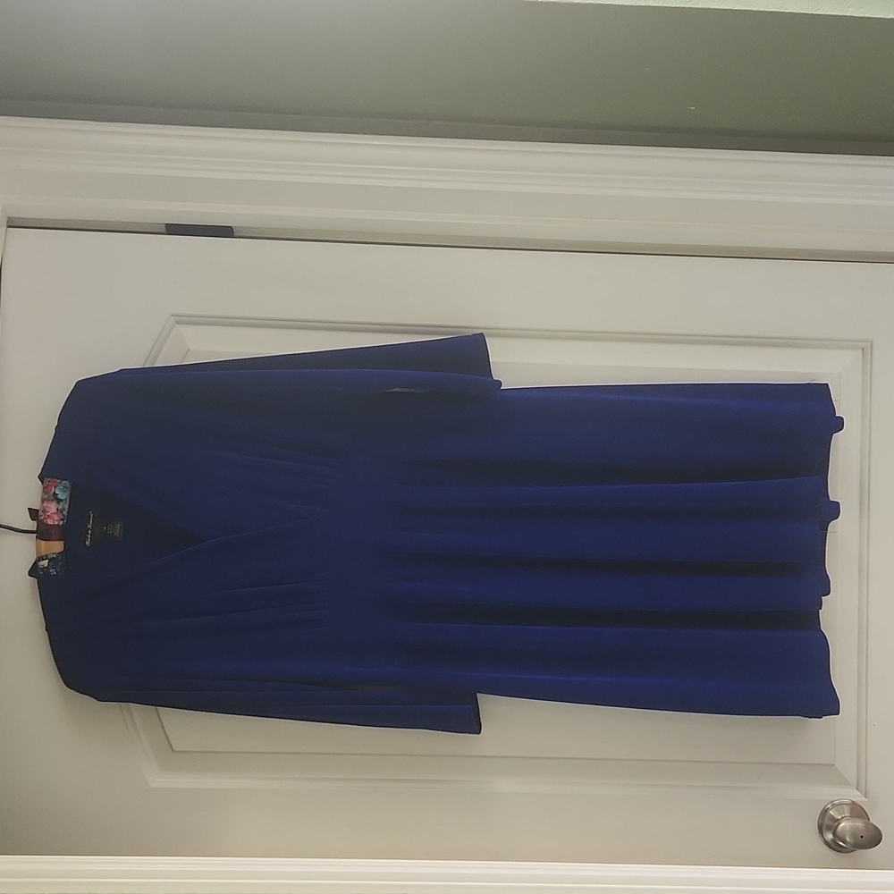 Blue women's dress